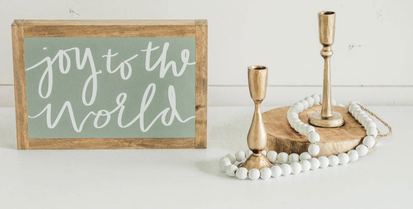 Joy to the World | Wall Art