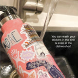 Be brave and capable sticker | Inspirational decals