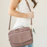 Bible Cover, Bible Bag Crossbody LAVENDER