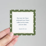 Scripture Mirror Cling, Fear Not