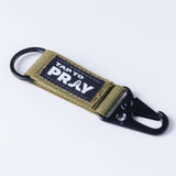 Tap To Pray® Tactical Carabiner Keychain