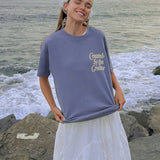 Created by the Creator Plum Unisex Tee