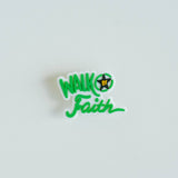 Walk By Faith Shoe Charm I Christian Gift