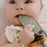 Keys to the Kingdom Silicone Teether | Catholic Baby Gift