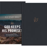 The God Keeps His Promises KJV Study Bible - Slate Leaf