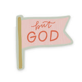 Christian gift | Faith sticker | Bible verse decal | But God