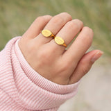 Above All Oval Signet Ring