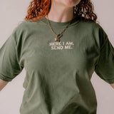 Send Me Tee - Moss