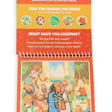Old Testament #2 Aqua Brush Activity Book, Reusable Travel Activity