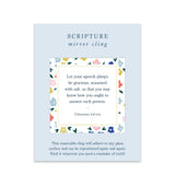 Scripture Mirror Cling, Salty Speech