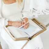 Bible Cover, Bible Case, Book Holder, Floral, Debossed