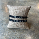 You Serve I Pray Bracelets - Military & First Responder