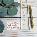 Christian stickers | Proverbs 31 sticker | Bible journaling