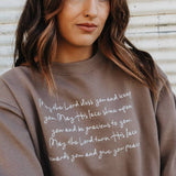 May The Lord Bless You Sweatshirt