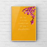God’s Kindness Fine Art Print 8x10 - Print Only