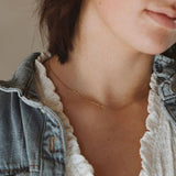 The Collarbone Cross Necklace