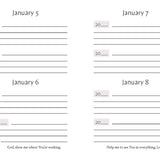 One Verse a Day (Prayer Journal) : A Two-Year Memory Book of