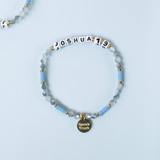 Joshua 1:9 Bible Verse Beaded Word Bracelet