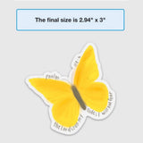 Psalm 118:6 Sticker