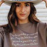 May The Lord Bless You Sweatshirt