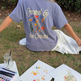 Created by the Creator Plum Unisex Tee