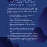 The 5-Minute Bible Study Map for Men