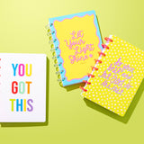 Spiral Disc Notebook - "Let Your Light Shine"