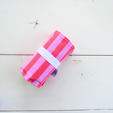 Crayon Roll-Up Organizer - Pink/Red