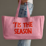 Pink & Orange 'Tis The Season Tote