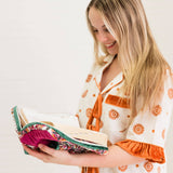 Quilted Scalloped Bible Cover - Magenta
