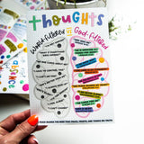 Thoughts (Brain) Tip-in Sheet