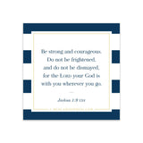 Scripture Mirror Cling, Be Strong and Courageous