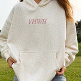 YHWH Allover Floral Unisex Hoodie
