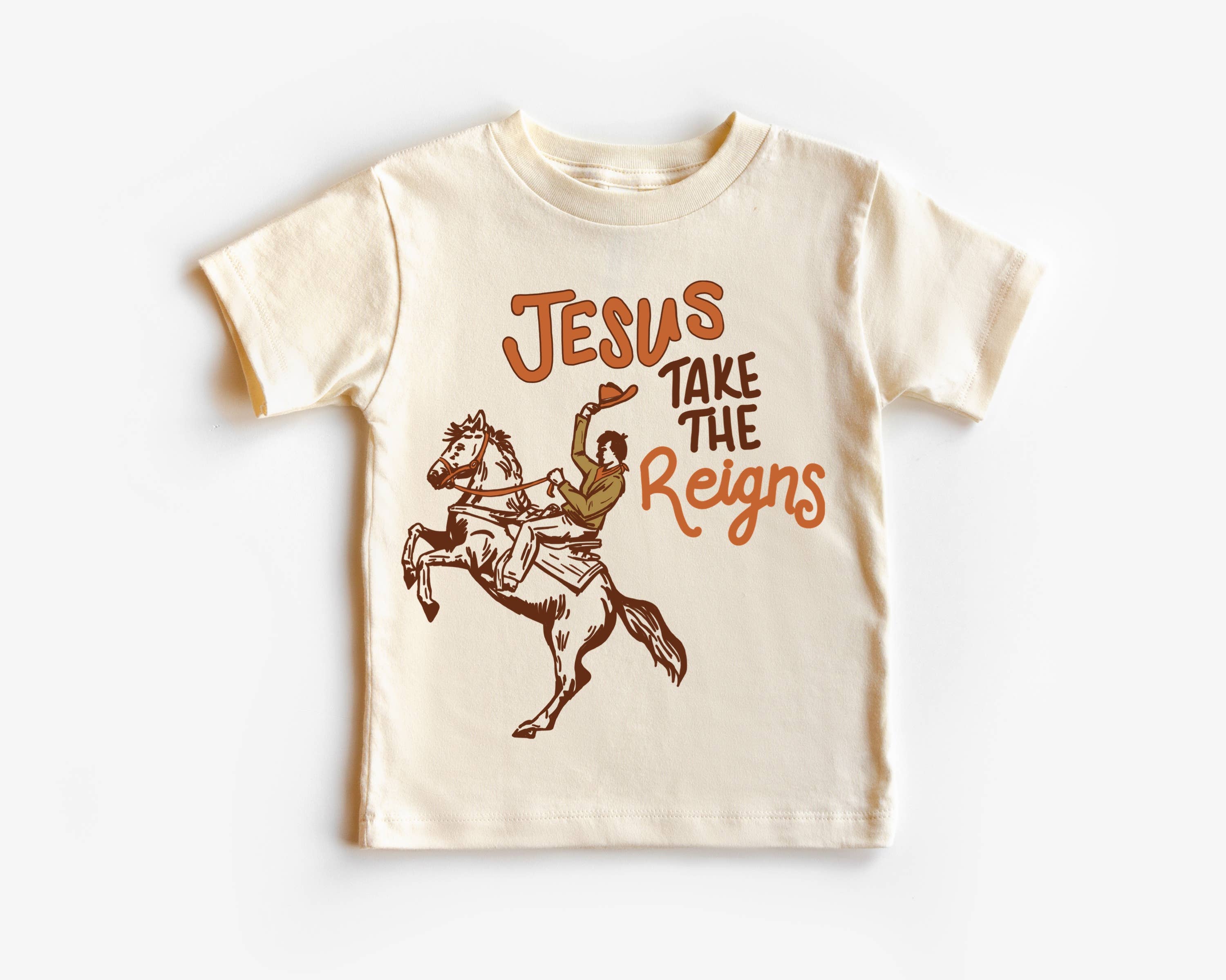Jesus Take The Reigns - kids tee