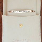 God is big enough - Bracelet