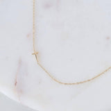 The Collarbone Cross Necklace