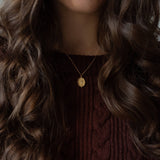 Beaded Chain Cross Necklace