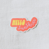 Hello Sunshine Decal
