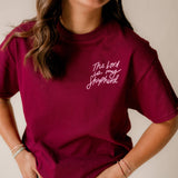 The Lord Is My Shepherd Tee - Maroon
