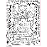 You're God's Girl Coloring Book