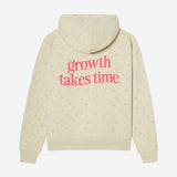 Growth Takes Time Allover Floral Unisex Hoodie