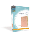 NIV Bible For Teens, Thinline Edition, Pink Leathersoft