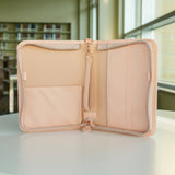 Bible Cover, Weave Bible Case, Crossbody BLUSH
