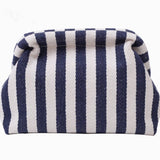 Striped Makeup Pouch