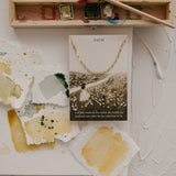 Path | Christian Necklace | Minimal Jewelry | Christian Gift