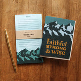 Faithful Strong & Wise Father's Day Card