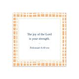 Scripture Mirror Cling, The Joy of the Lord