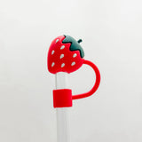 Straw Cover 10MM "Red Strawberry"
