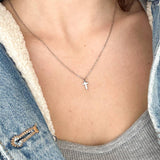 Silver Cross Necklace
