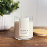 Heaven | Pink Sugar & Vanilla | 9 oz. Clear Jar Soy Candle